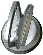 Silverline Auto-Fu&szlig;matte Saugheber aus Aluminium 50 kg, einfach