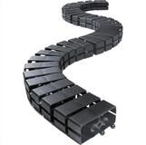 Bachmann Kabelschlange Cube schwarz RAL Stromadapter, 1 cm, 930.058