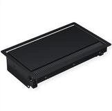 Bachmann CONI Einbaurahmen small Einbau-Tischsteckdosenleiste, 911.002