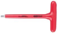 KS Tools Steckschl&uuml;ssel, 1/4" T-Griff-Aufsteckschl&uuml;ssel mit Schutzisolierung