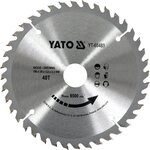 Yato Kreiss&auml;geblatt Hartmetall S&auml;geblatt 190x30mm 40Z (Hartmetall S&auml;geblatt