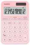 CASIO Taschenrechner MS-20YC, Solar-/Batteriebetrieb, 12-stelliges LC-Display,