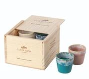 Costa Nova Espressotasse Grespresso Mehrfarbig, Holz-Geschenkbox, Costa Nova,...