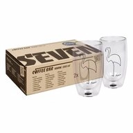 K&ouml;nitz Gl&auml;ser-Set 2er Set Coffee Bar Seven - Picasso Le Flamand, 2-tlg., Glas