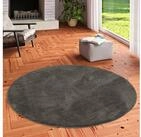 Pergamon Hochflor-Teppich Hochflor Super Soft Teppich Silky Rund, Rund, H&ouml;he:...