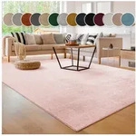 Paco Home Teppich Cadiz 630, rechteckig, H&ouml;he: 14 mm, Uni-Farben, besonders...