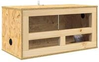 vidaXL Terrarium Terrarium Braun 60 x 30 x 30 cm OSB