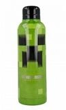 Minecraft Trinkflasche Isolierte Edelstahl Thermotrinkflasche 515 ml, Edelstahl