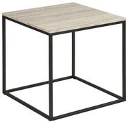House Nordic Couchtisch Iris Couchtisch Eckentisch Travertin Dekor beige.