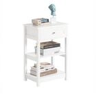 SoBuy Beistelltisch FBT46, Nachtschrank schmal, Wohnzimmertisch, Schlafzimmer