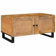 vidaXL Couchtisch Couchtisch Natur 80 x 50 x 40 cm Massivholz (1-St)