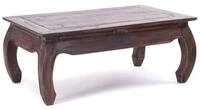 DESIGN DELIGHTS Couchtisch OPIUMTISCH "EAST", 100x60cm (BxT), Altholz massiv,