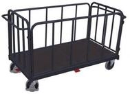 CORDES Transportroller VarioFit Vierwandwagen mit senkrechten Streben RAL 7016