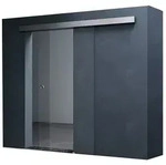 Mai & Mai Glasschiebet&uuml;r komplettset in Klarglas 15 mm Wandabstand 8mm