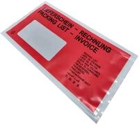 LMG Germany Versandtasche Lieferscheintaschen, DIN kurz, 115 x 240 mm,...