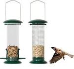 needs&wants&reg; Futterstation 2er Set Vogelfutterspender Metall Kunststoff