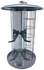 relaxdays Futterspender 3-in-1 Vogelfutterstation