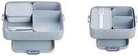 Mepal Lunchbox Bento-Lunchboxen Set Klein/Gro&szlig; f&uuml;r bis zu 8 Butterbrote,