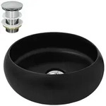 LuxeBath Waschbecken Waschtisch Aufsatzwaschbecken aus Keramik f&uuml;r Badezimmer /