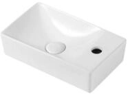 Aloni Waschbecken 421A-R (einzel, 1-St), Design Waschtisch G&auml;stebad Kleines