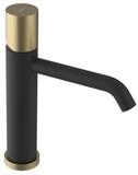 Sapho Waschtischarmatur ULTRATAP Waschtischarmatur, Schwarz matt/Gold matt