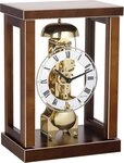Hermle Tischuhr Tischuhr Nussbaum Schlag auf Glocke - Hermle Modell: 23056-030791