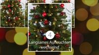 Idena LED-Lichterkette Idena 31040 - LED Lichterkette mit 200 LEDs in Warmwei&szlig;,