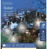 Lumineo LED Solarleuchte Solar Party-Beleuchtung Plastik 10x5 LED L.450cm