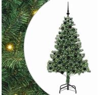 vidaXL LED Baum Weihnachtsbaum mit 300 LEDs mit St&auml;nder Gr&uuml;n 180 cm PVC