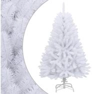 Kunstpflanze, vidaXL, K&uuml;nstlicher Weihnachtsbaum Klappbar mit St&auml;nder Wei&szlig;...