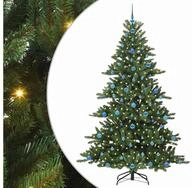 vidaXL K&uuml;nstlicher Weihnachtsbaum K&uuml;nstlicher klappbarer Weihnachtsbaum Gr&uuml;n...