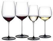 RIEDEL THE SPIRIT GLASS COMPANY Wei&szlig;weinglas RIEDEL Fatto A Mano Black Tie...
