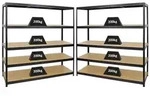 PROREGAL&reg; Schwerlastregal MegaDeal Garagenregal Kellerregal Steckregal...