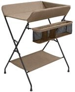 vidaXL Wickeltisch Wickeltisch Taupe Eisen