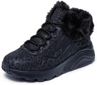 Skechers UNO LITE Winterboots Schn&uuml;rboots mit Rei&szlig;verschluss,...