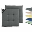 TOM TAILOR Stuhlkissen DOVE CHAIRPAD Outdoor Sitzkissen, 40 x 40 cm in Grau