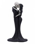 Horror-Shop Dekofigur Gothic Skelett Figur ",Eternal Kiss", 24