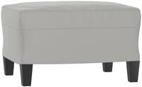 vidaXL Fu&szlig;hocker 60 x 50 x 41 cm Fu&szlig;hocker Hellgrau 60x50x41 cm...