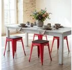 MCW Hocker MCW-A73-4 (Set, 4er), Stapelbar, bodenschonende Gummif&uuml;&szlig;e,...