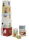 Kids Concept Stapelspielzeug Kids Concept - Stapelw&uuml;rfel Mumin 10-teilig,...