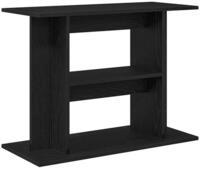 vidaXL Aquariumunterschrank Aquariumst&auml;nder Schwarz Eichen-Optik 80x35x60 cm