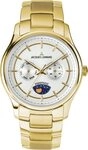 Jacques Lemans Quarzuhr Derby 1-2213O, Armbanduhr, Herrenuhr, Edelstahlarmband,