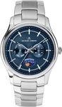 Jacques Lemans Quarzuhr Derby 1-2213K, Armbanduhr, Herrenuhr, Edelstahlarmband,