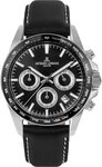 Jacques Lemans Chronograph Liverpool 1-1877A, Quarzuhr, Armbanduhr, Herrenuhr,