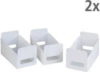 WENKO Organizer Universal (Set, 6 St), Aufbewahrungsboxen f&uuml;r K&uuml;che und...