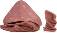 Fillikid Kapuzenhandtuch Kapuzenbadetuch mit Waschhandschuh, Frottee (Set, 2-St)