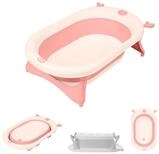 Kikkaboo Babybadewanne faltbare Babybadewanne Foldy, Wasserablauf, leicht zu