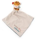 Nici Schmusetuch NICI Schmusetuch mit Pl&uuml;sch Tiger 12cm 22x22cm