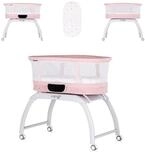 Chipolino Komplettbett Beistellbett Sogno 2 in1, pieltisch, Fernbedienung,...