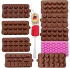 Intirilife Pralinenform, (Set 10-tlg), Silikon Backformen mit Spatel...